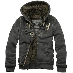 Abercrombie Wolf Jaw Fleece (Dark Grey)
